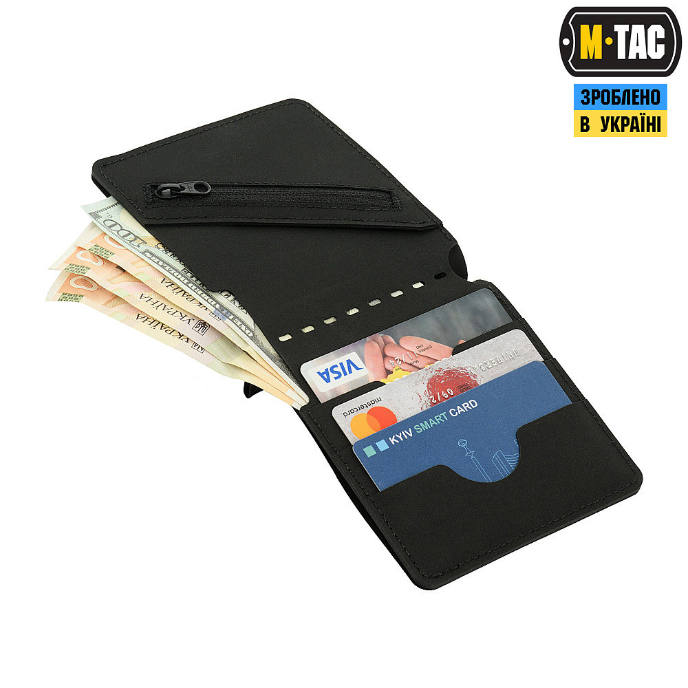 Гаманець M-Tac Slim Elite Gen.II Black  Фото 2